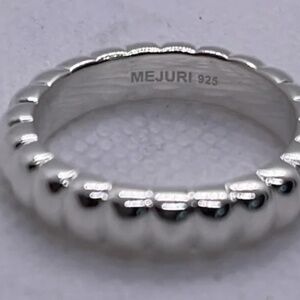Mejuri Charlotte Slim Ring Sterling Silver